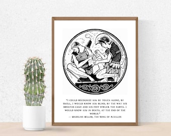 Booktok Achilles Digitale print