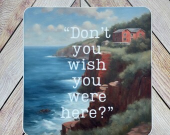 Waterproof cerulean bookish sticker