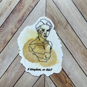 Waterproof bookish sticker lgbt