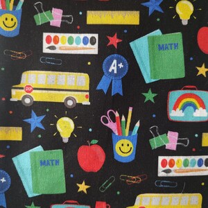 Guirnalda de trapos hecha a mano estilo rústico rústico de 3 pies para agradecer a los maestros y dar la bienvenida a las clases. imagen 9