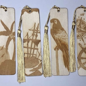 Treasure Island inspired bookmark