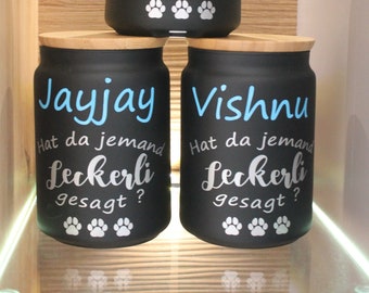 Personalizable treat tin for your dog