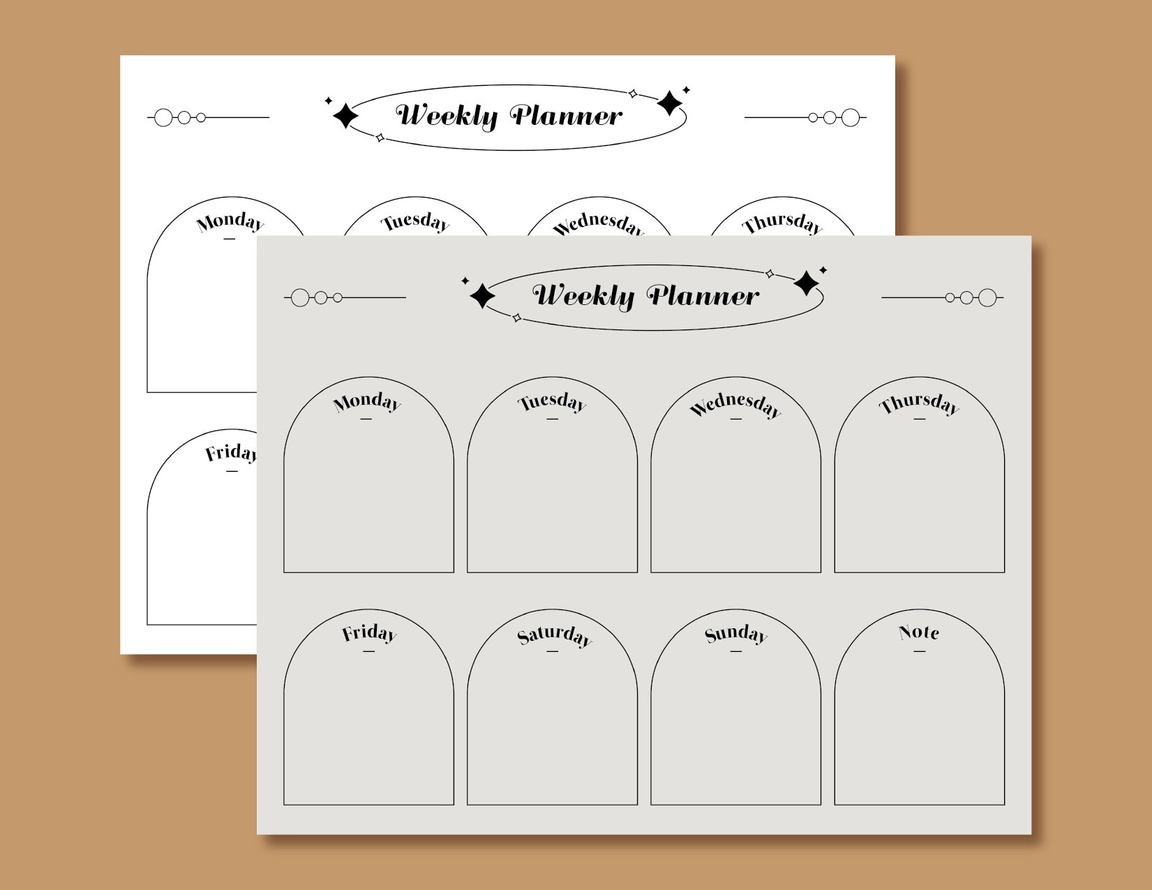 Printable Weekly Planner I Schedule Planner I Office Planner I - Etsy