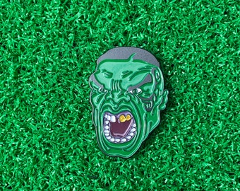 Mike Tyson Ball Marker | Gold Glitter Tooth | Hulk Theme | Golf Gift