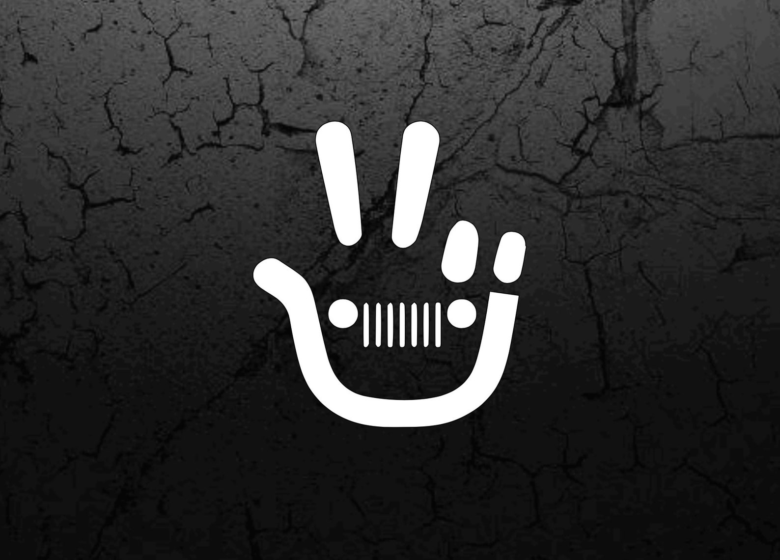 Jeep Wave Decal Holographic Many Colors Cool Decal Etsy