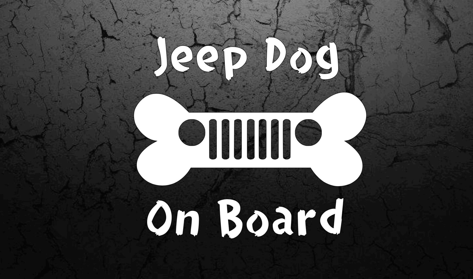 Jeep Dog On Board Decal Holographic Many Colors Cool Etsy