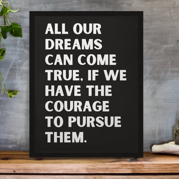 Dream Come True Wall Art Etsy Dream Come True Wall Art Etsy