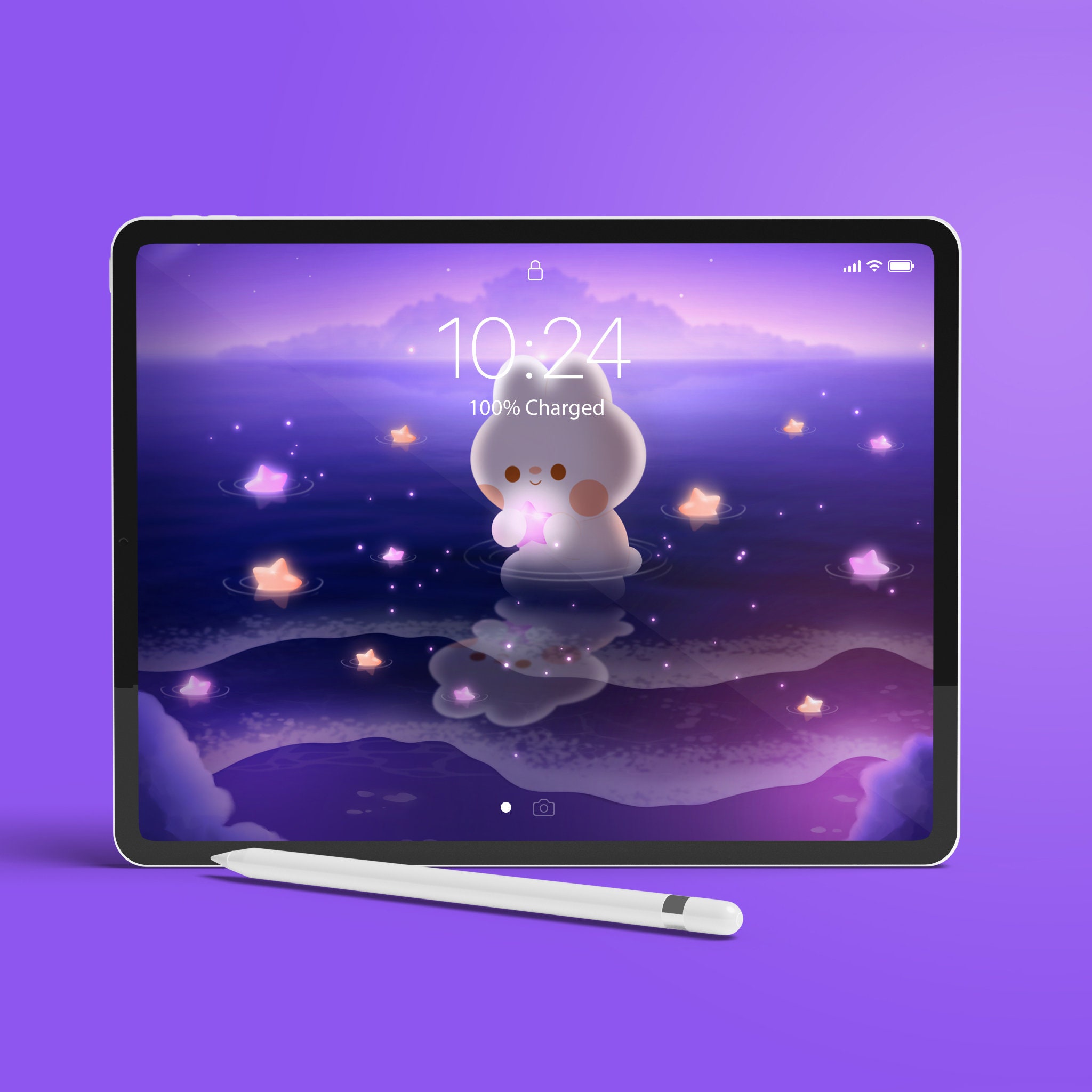 Free and customizable wallpaper purple templates