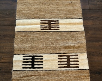 Handmade Kilim rug - 70x140cm / Egyptian Kilim / Home decoration / Natural design / Handwoven Runner rug / Living room rug / Wool carpet