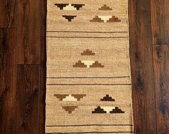 Handmade Kilim rug - 70x140cm / Egyptian Kilim / Home decoration / Natural design / Handwoven Runner rug / Living room rug / Wool carpet
