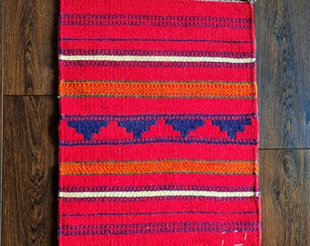 Handwoven rug / carpet - 100% Egyptian wool Kilim - 60x80cm - Bedouin