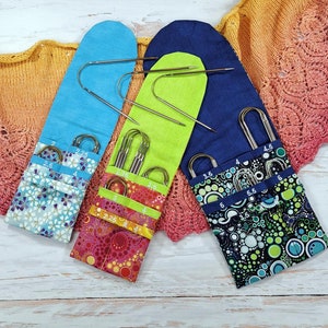 Pochette de rangement pour aiguilles à tricoter trio addi personnalisable