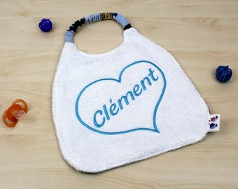 Personalized embroidered bibs