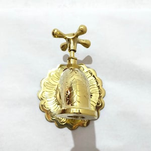 Unlacquered Brass Wall Mount Faucet - Moroccan Bathroom Faucet - Kitchen Faucet - Brass Faucet - Vintage  Faucet