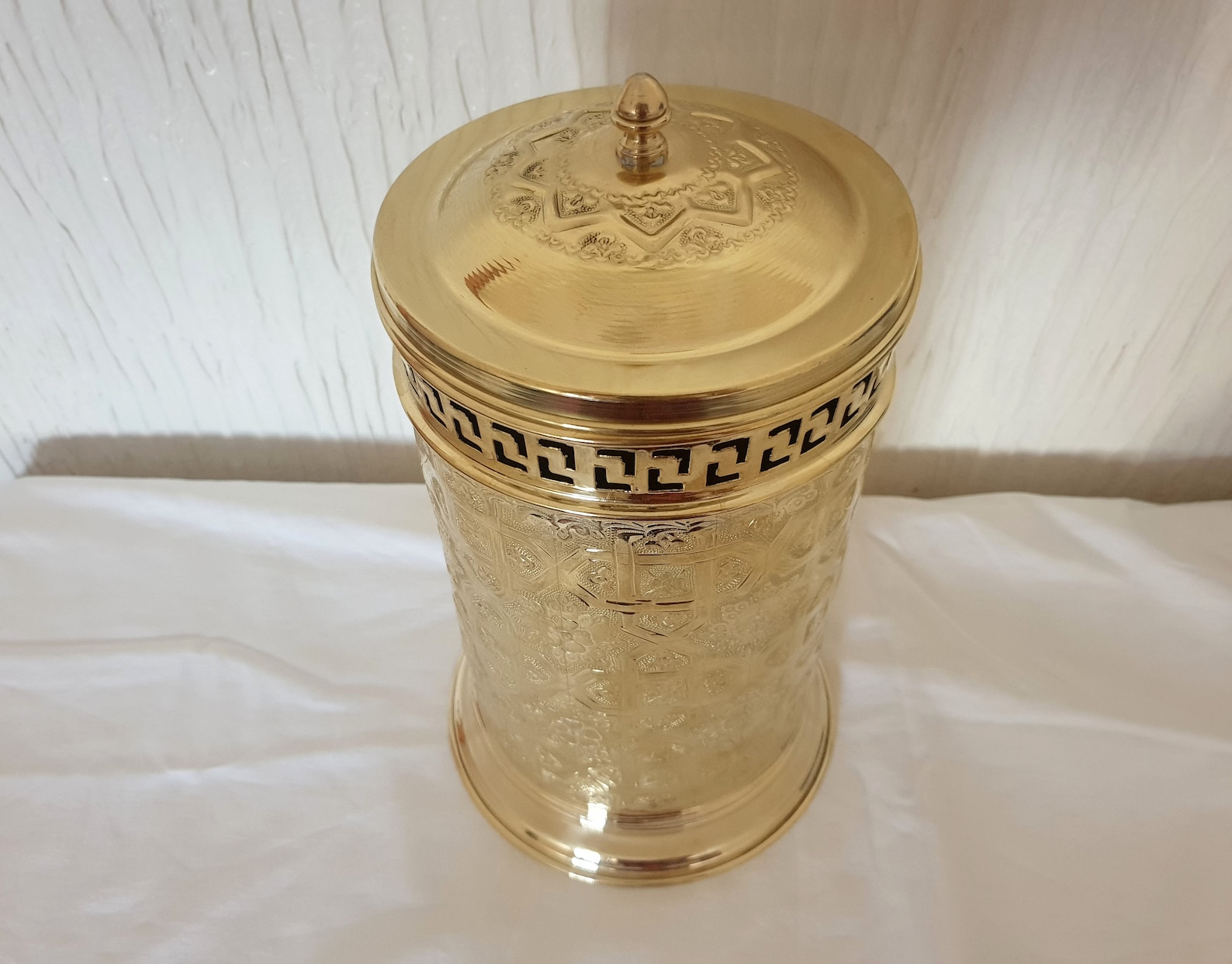 Bathroom Storage Basket - Waste Paper Trash Can - Toilet Decorative ...