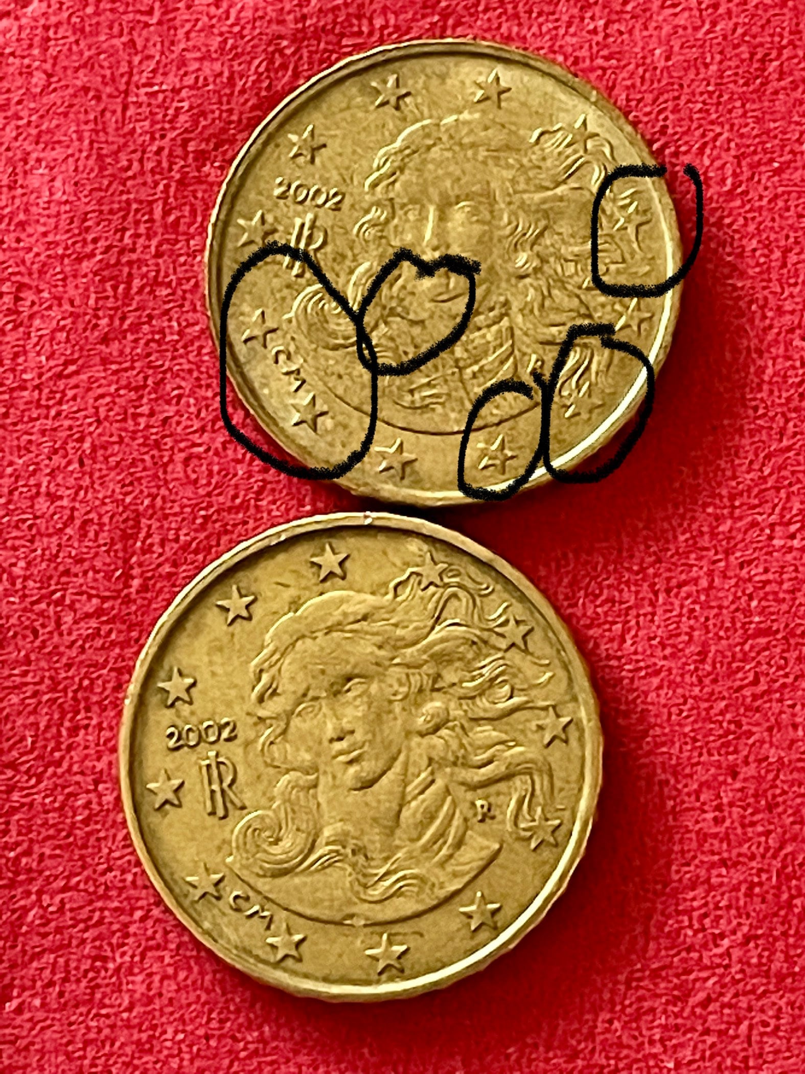 10 Cent Münze 2002 Fehlprägung Etsy