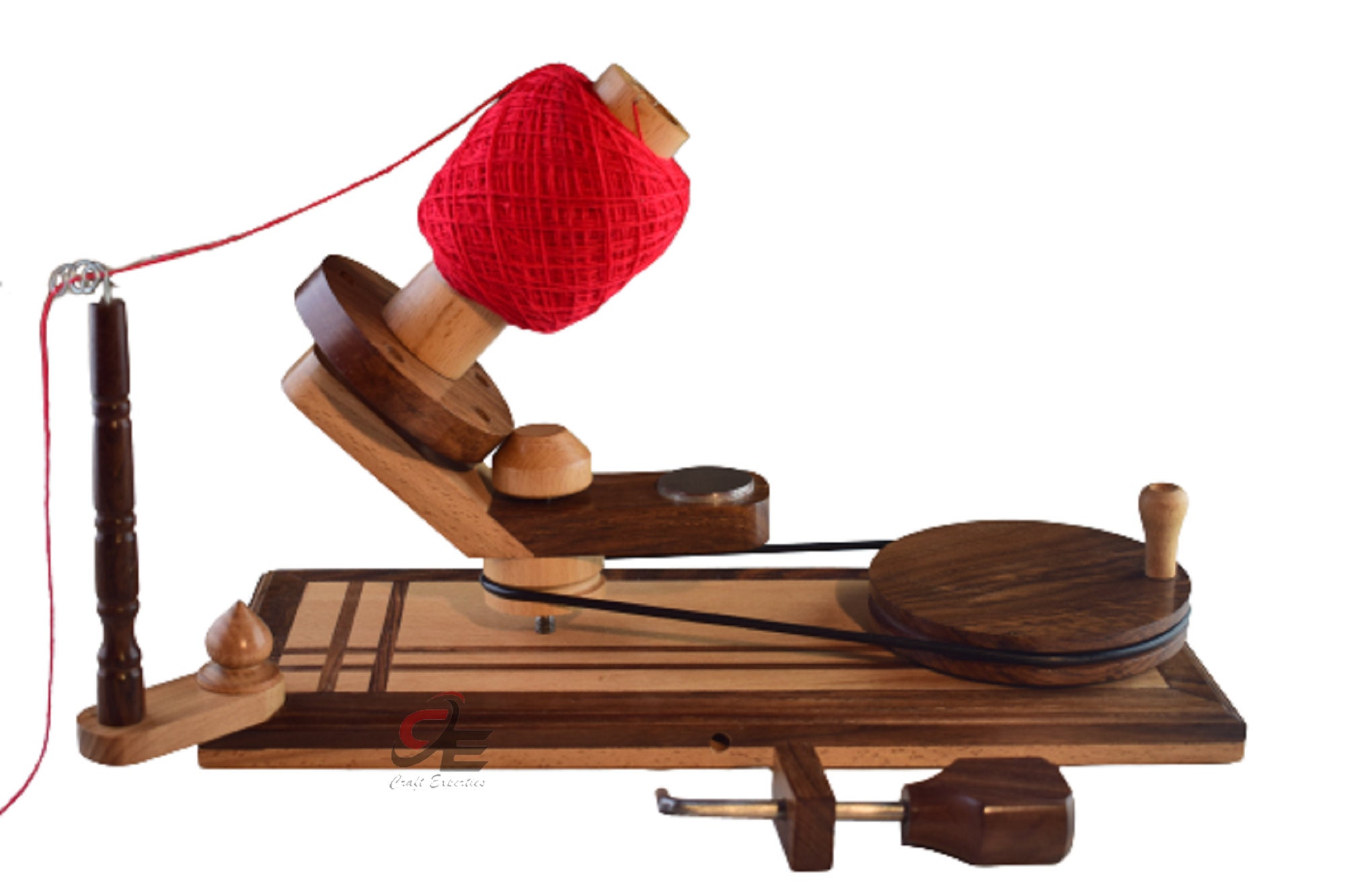 Hand Oprated Yarn Winder Large Wooden Yarn Winder for Etsy