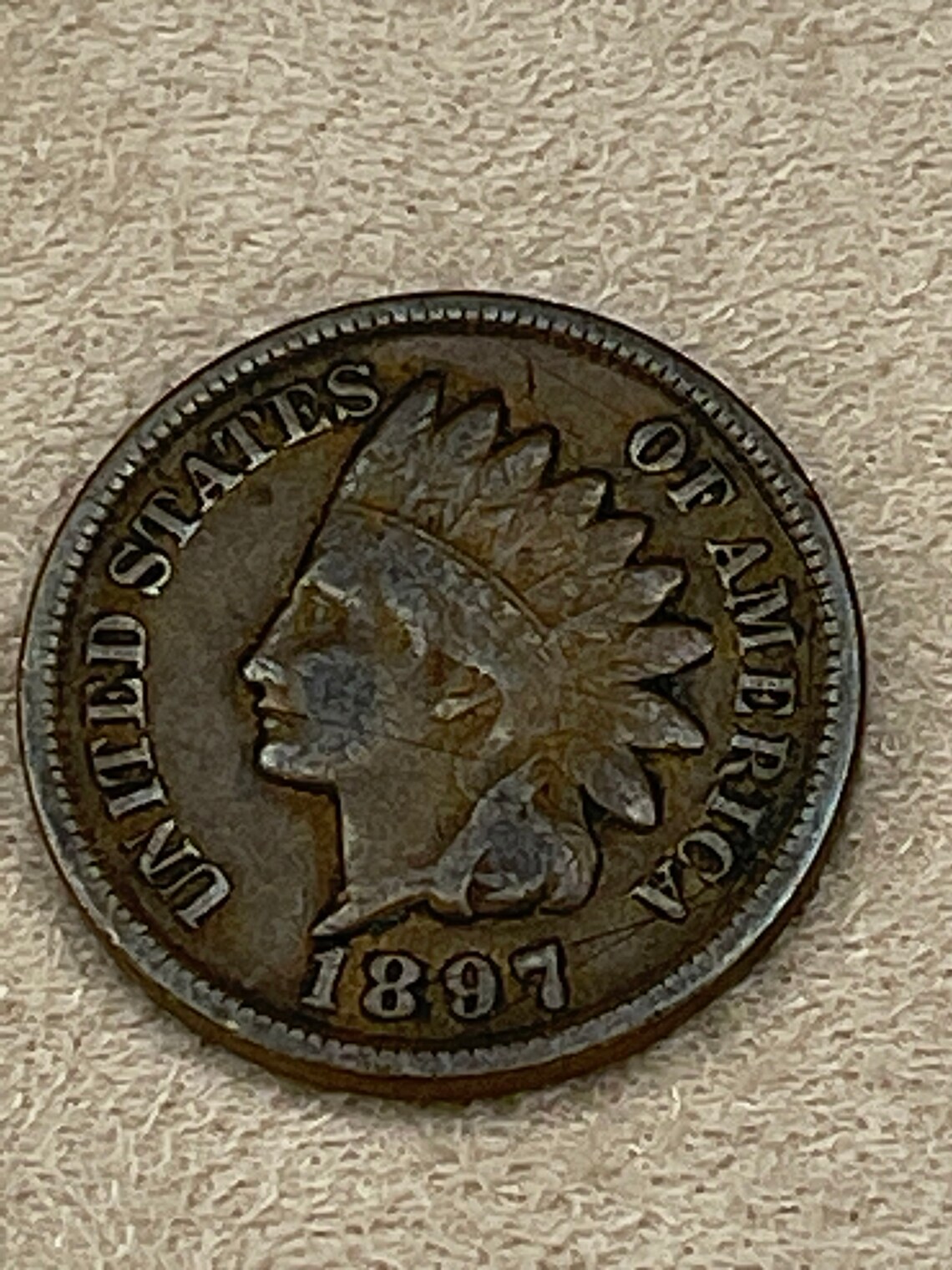 1897 Indian head penny Etsy