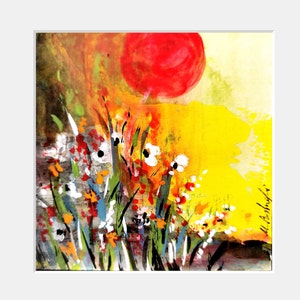 Dia ensolarado, pintura original