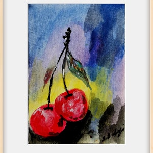 Cerezas, cuadro original