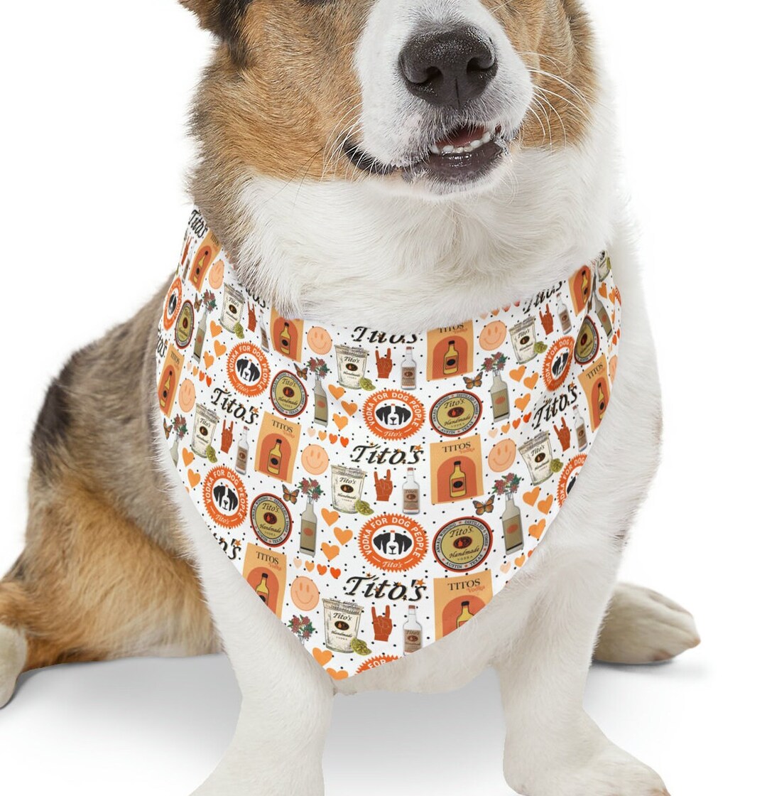 Tito's Vodka for Dog People Inspired Overthecollar Pet Etsy