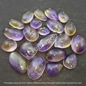 Cabochão de ametista natural - Ametista roxa, Cabochão de ametista - Pedra preciosa de ametista - Pedra para fazer joias múltiplas, Lote de pedras preciosas soltas
