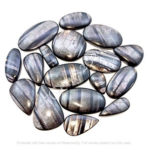 AAA Natural Hypersthene Gemstone Cabochon, Hypersthene cabochon lot - Hypersthene Jewelry - Multi Jewelry Making Stone, Loose Gemstone
