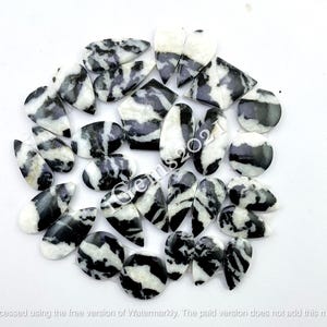 Os pares de pedras preciosas mais raros de turquesa búfalo branco natural - mármore de búfalo Pedra preciosa por peso - AAA Mix Size Pedra de turquesa búfalo - Turquesa