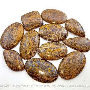 Natuurlijke Mariam-Jaspis cabochon veel, edelsteensieraden - Cobrajaspis losse cabochon - Mariyam - Multi-sieraden maken steen, losse edelsteen