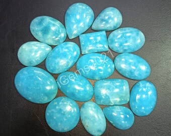 Natural Hemimorphite Cabochon lot, Smithsonite Jewelry - Hemimorphite cabochon lot - Gemstones - Multi Jewelry Making Stone, Loose Gemstone