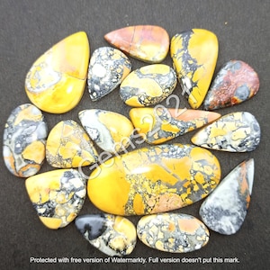 Naturlig Maligano Jaspis ädelsten Cabochon, Maligano Jaspis smycken - Malinga jaspis - Multi smycketillverkningssten, Malinga Loose Gemstone Lot bild 1