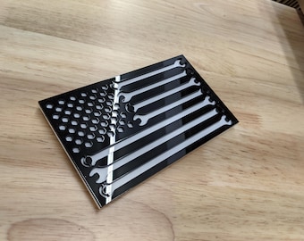 Mechanics Flag Emblem - Multiple Colors Available