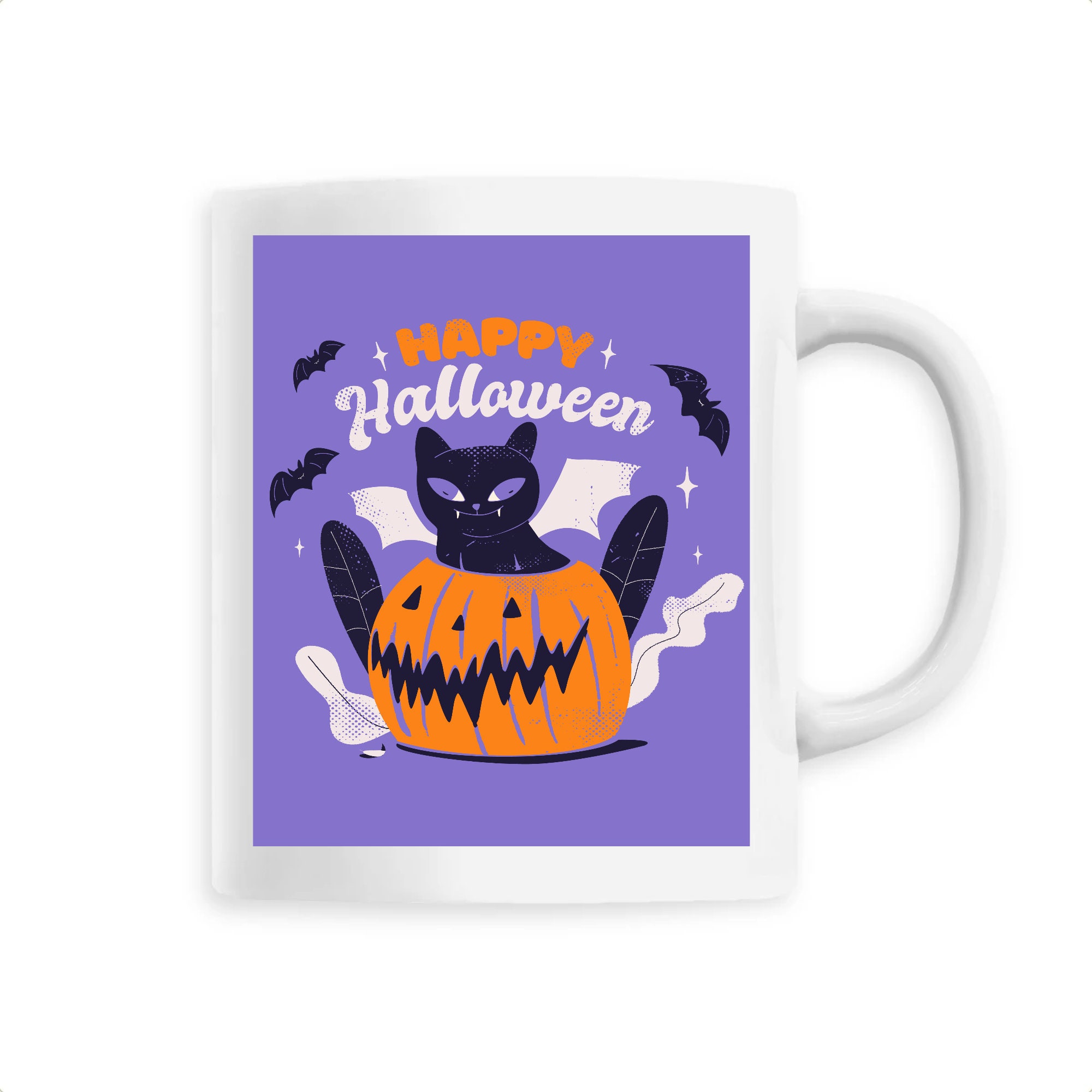 Mug Céramique Happy Chatlloween