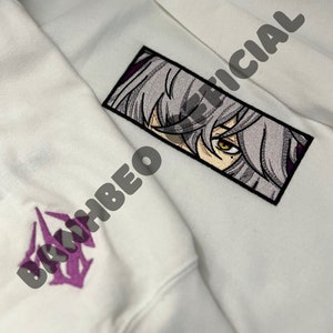 Honkai Star Rail Jing Yuan Face Boxed Embroidered Crewneck/Hoodie + Sleeve