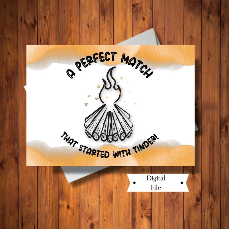 Tinder Wedding Invitation - Etsy