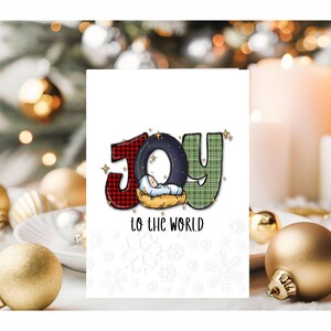 Tarjeta de Navidad del Niño Jesús con alegría al mundo, tarjeta de Jesús es la razón, tarjeta cristiana, tarjeta de Feliz Navidad, descarga instantánea
