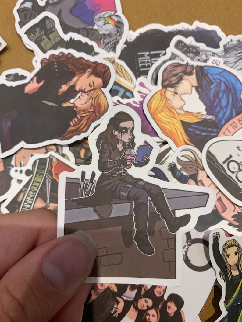 Cwc Sticker Book Cws 'the 100' Stickers Pack, Pack of 3 - Etsy