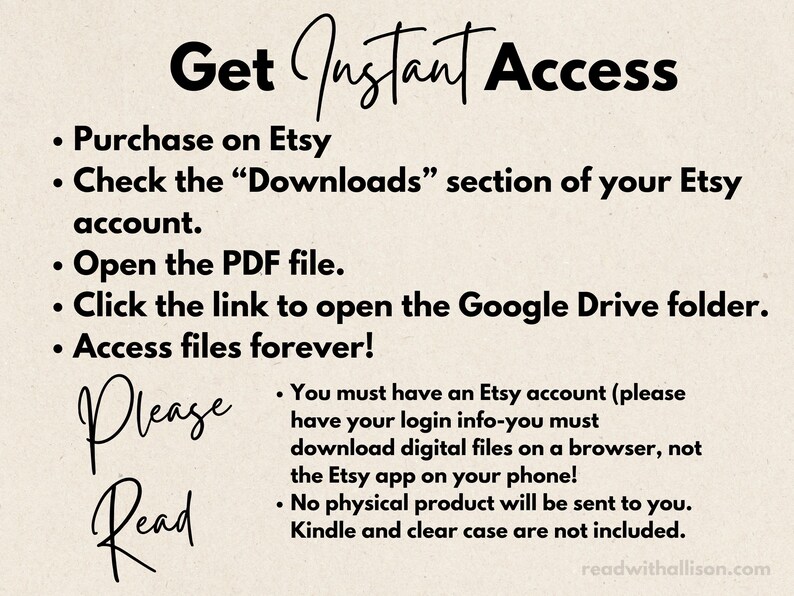 Fall Halloween Printable Kindle Clear Case Insert, Digital Download