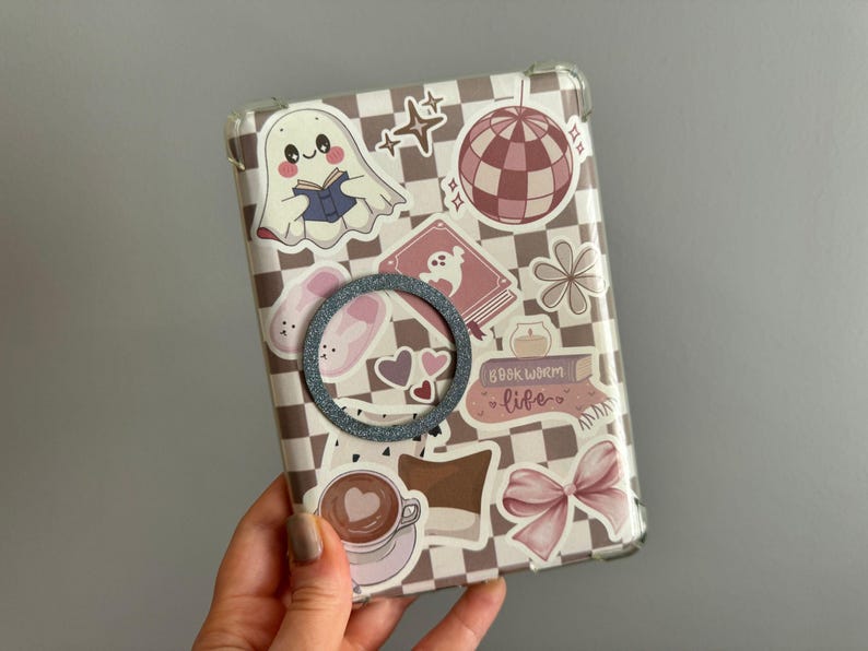 Fall Halloween Printable Kindle Clear Case Insert, Digital Download