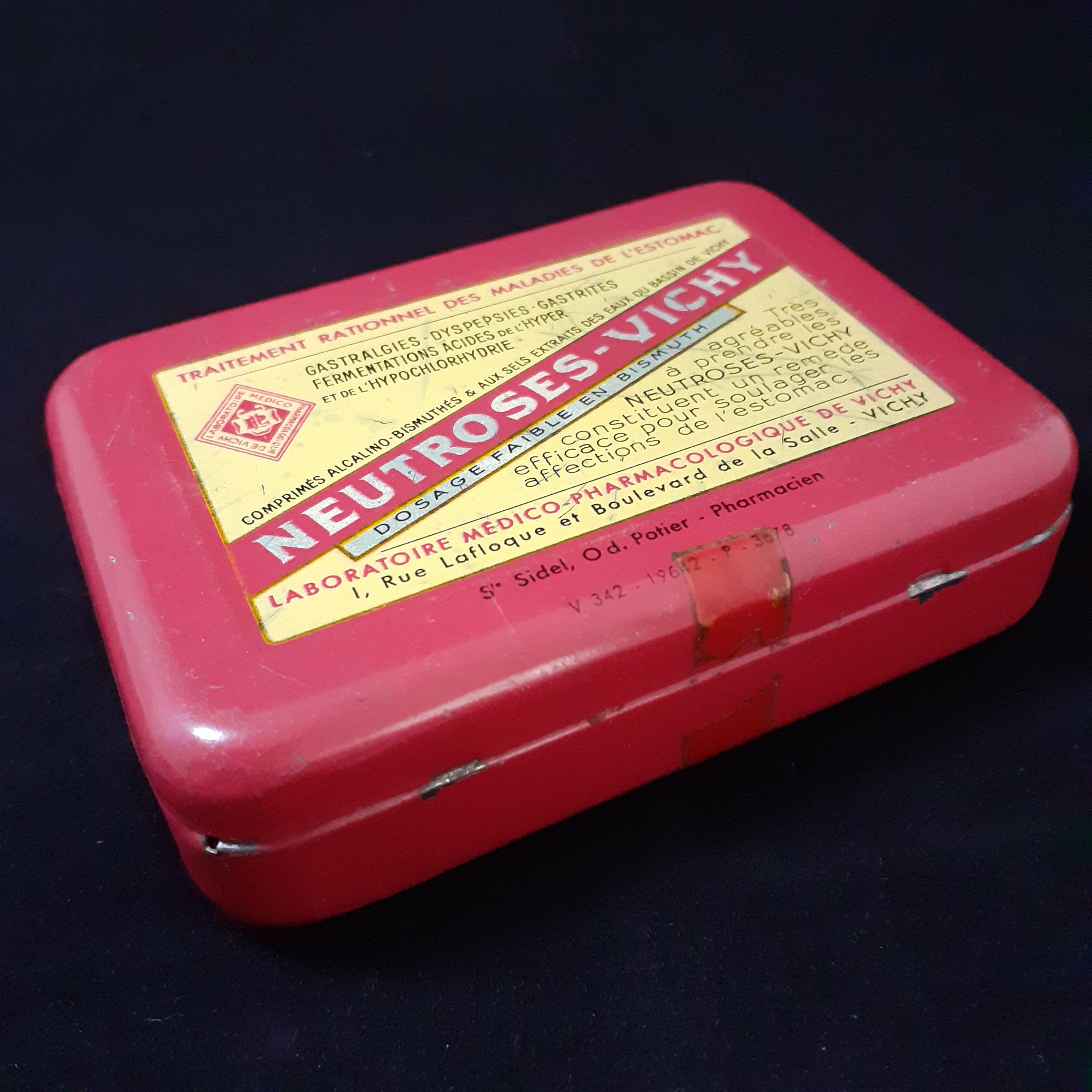 Boîte Métal Neutroses-Vichy Vintage | 1950