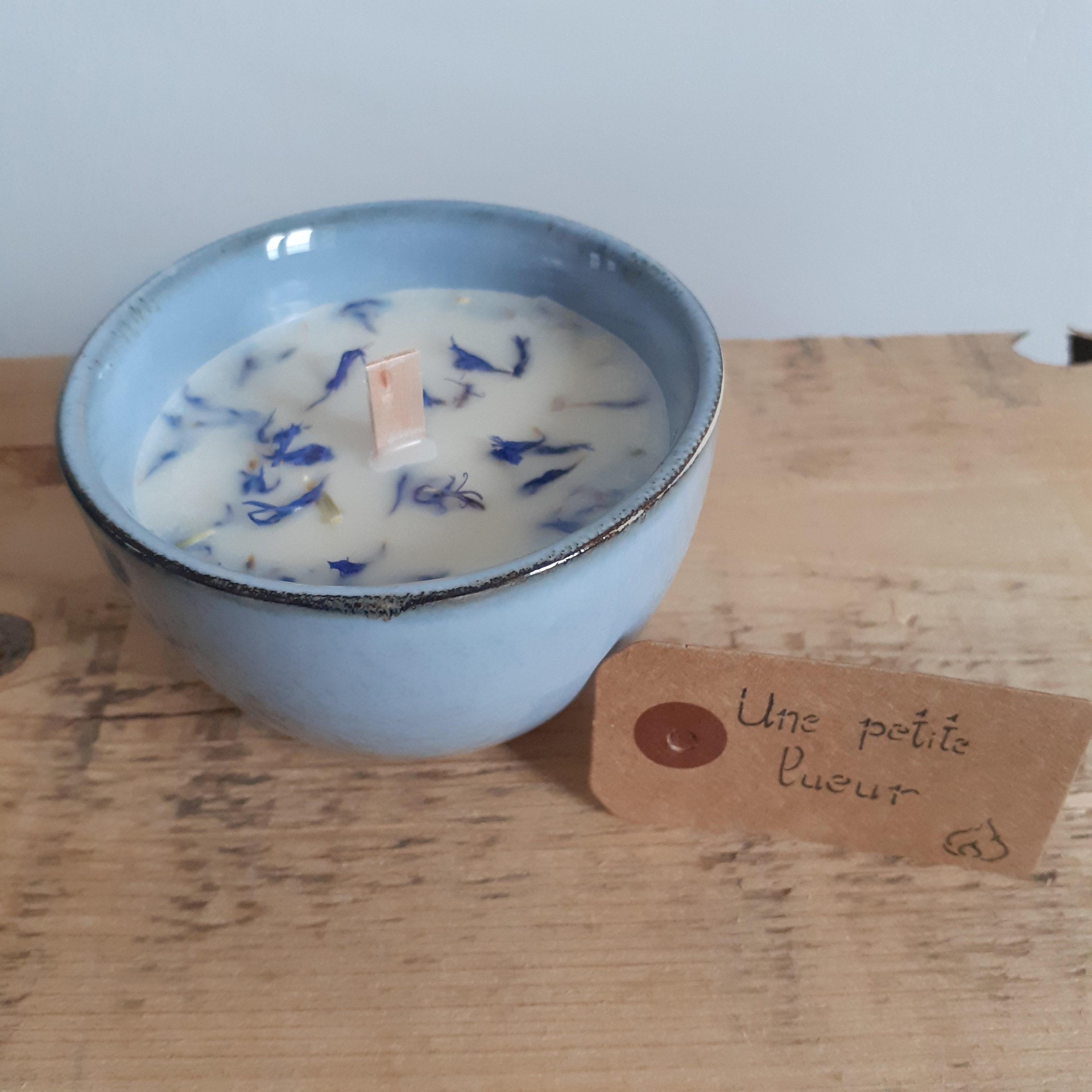 Bougie Artisanale Huile Essentielle d'anis