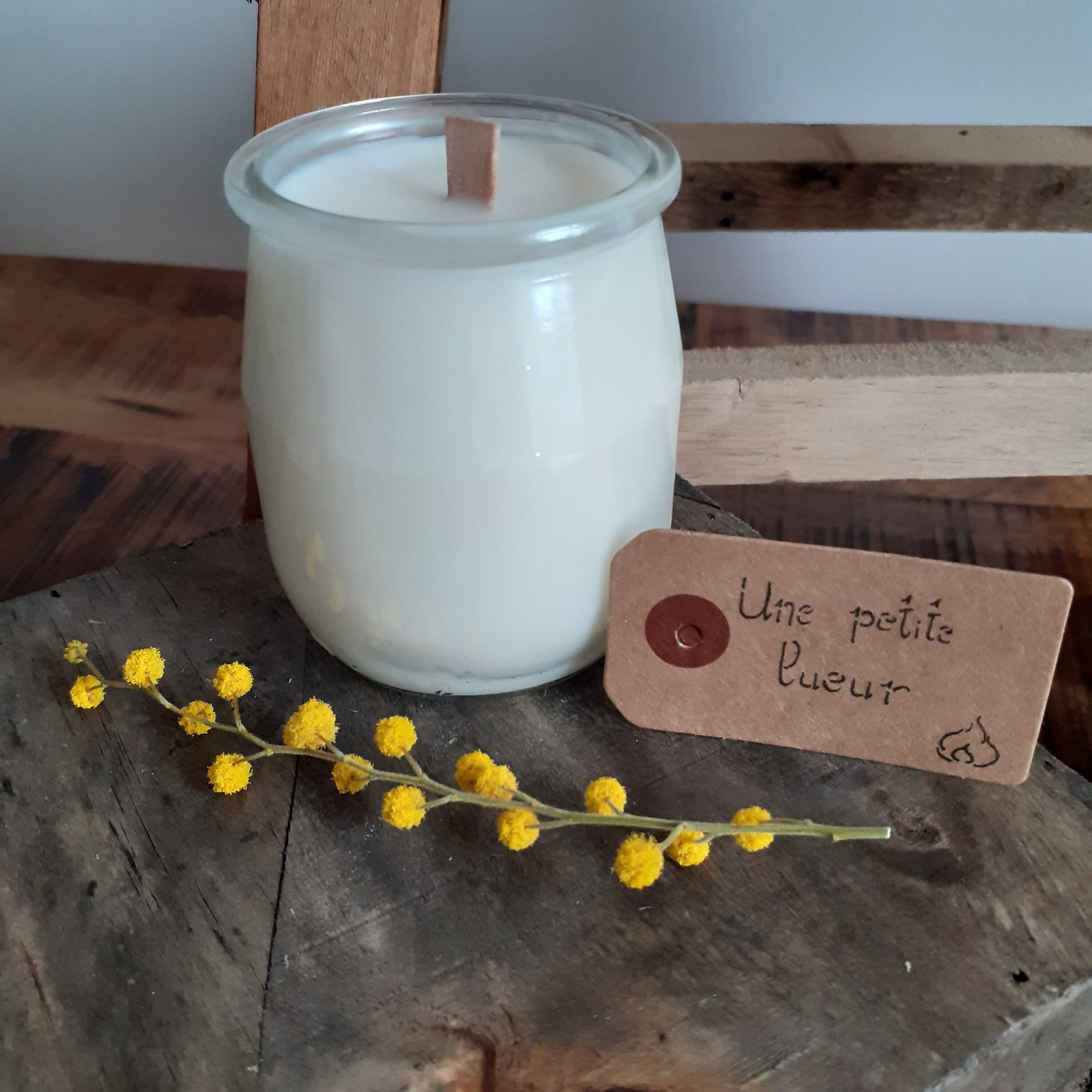 Bougie Artisanale Parfum Douceur Lactée