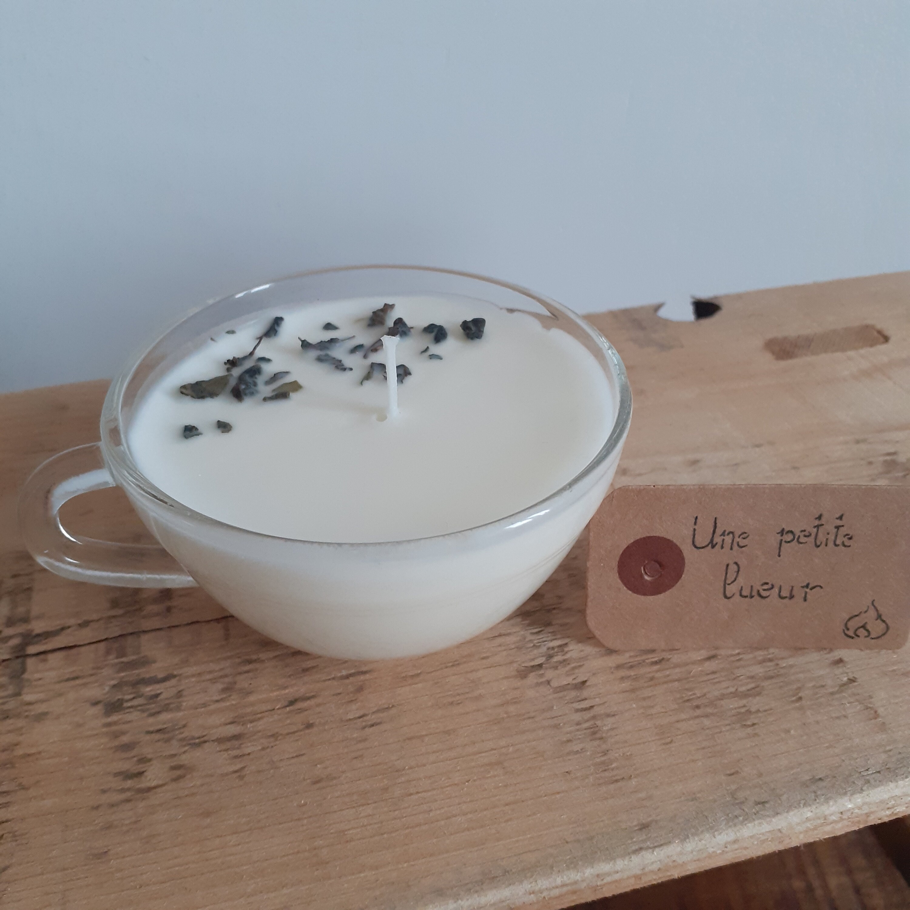 Bougie Artisanale Parfum Verveine/Citron