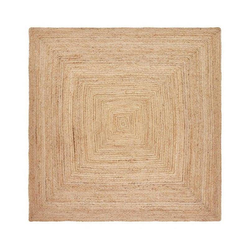 2x2 3x3 4x4 5x5 6x6 7x78x8 Natural Square Jute Rug Hand Etsy