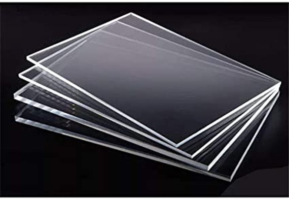 3mm Clear Cast Acrylic Paper Sizes Blanks A8 A7 A6 A5 A4 A3 A2 A1