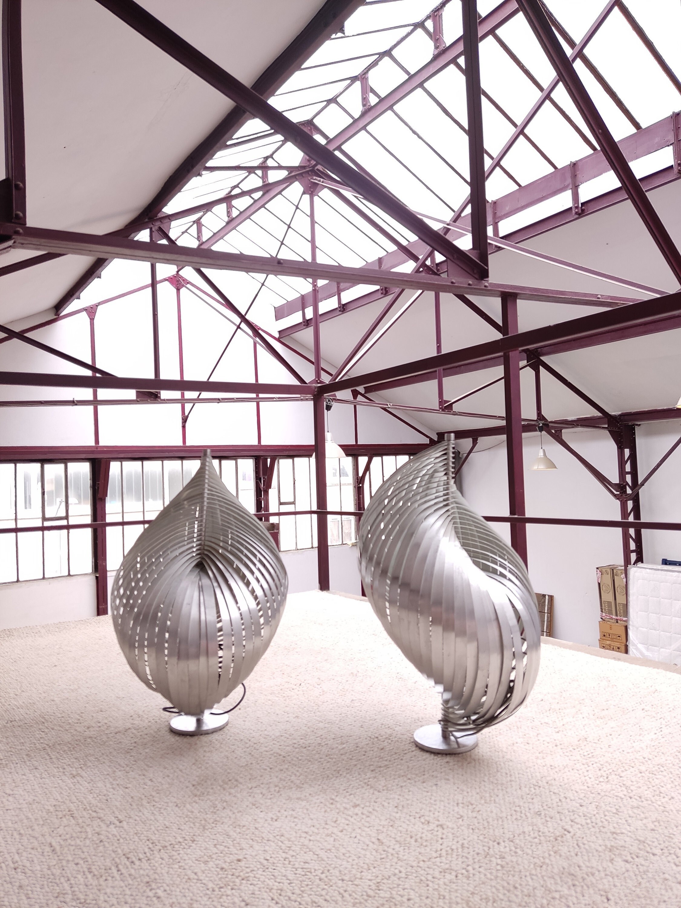 Paire De Lampes henri
