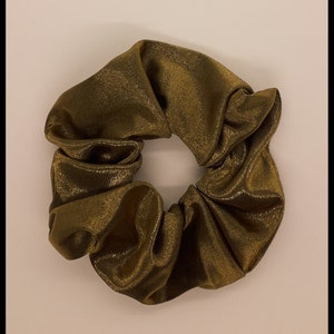 Petite Size Scrunchie - The Sandy - Gold with a shimmer