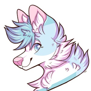 Furry Shaded Headshot Commissions