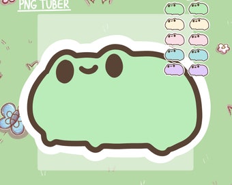 Frosch Pack | Vorgefertigte PNG Knolle | Reaktive Bilder
