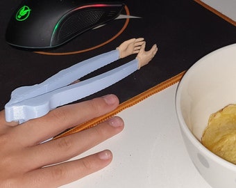 Eating Tongs Fingers, Finger Snack Grabber